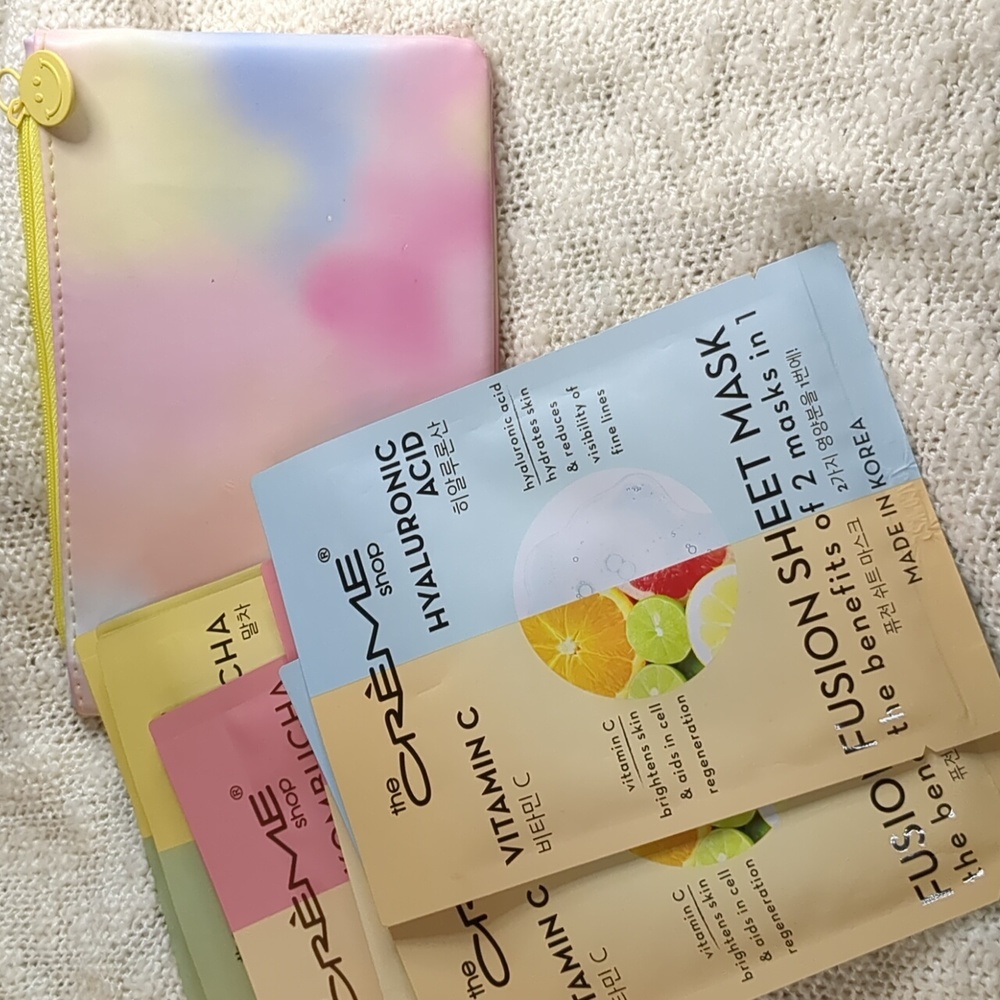 The Crème Shop Fusion Sheet Mask Bundle, 8x 25g/0.88oz